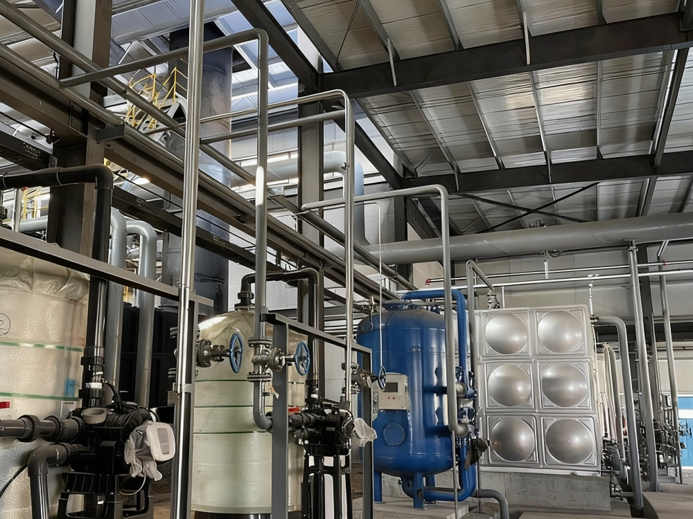 traitement de l'eau de la chaudière à vapeur