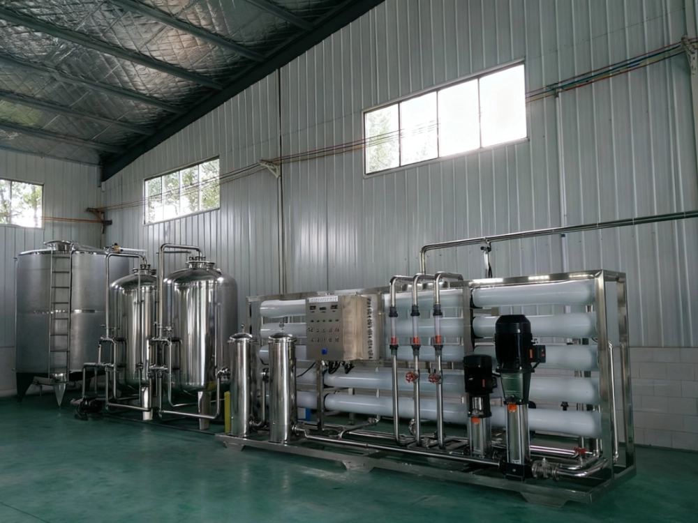 traitement de l'eau potable pour la production de boissons