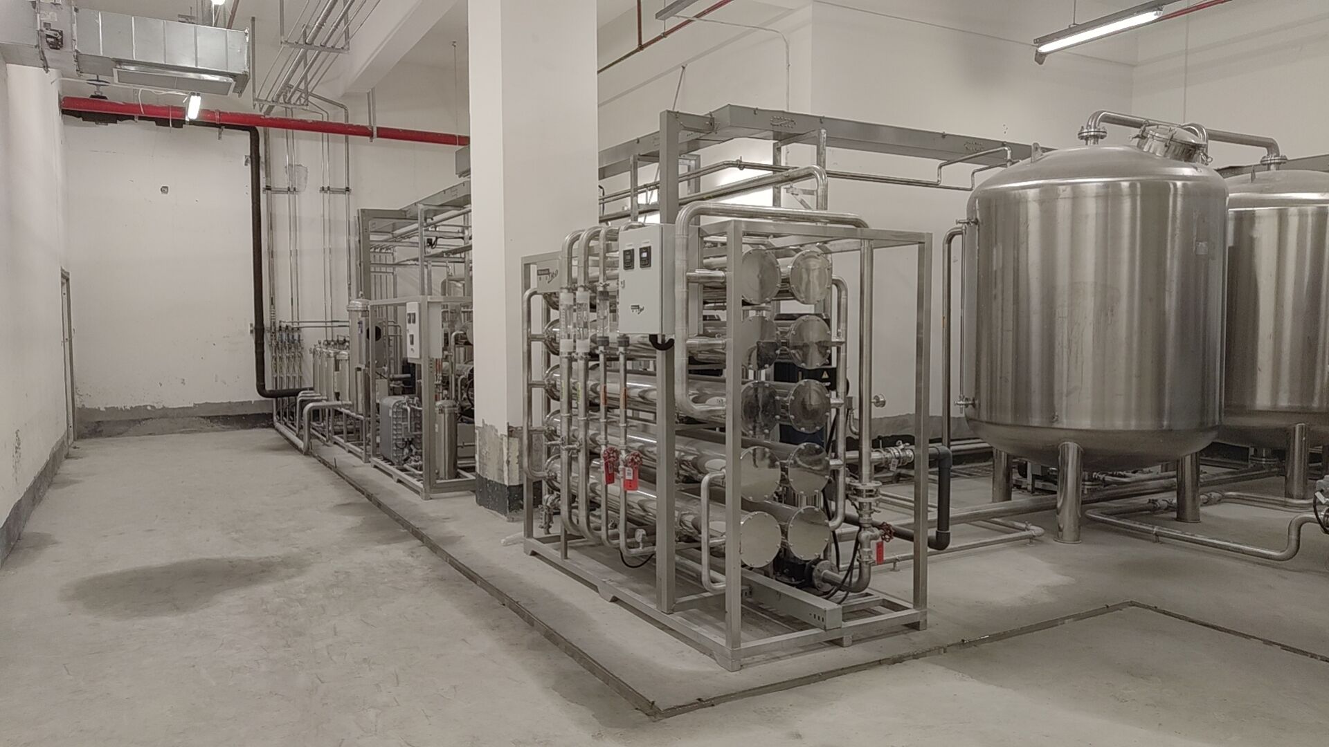 système de traitement des eaux hospitalières