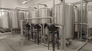 système de traitement des eaux hospitalières