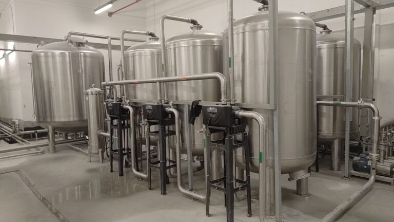 système de traitement des eaux hospitalières